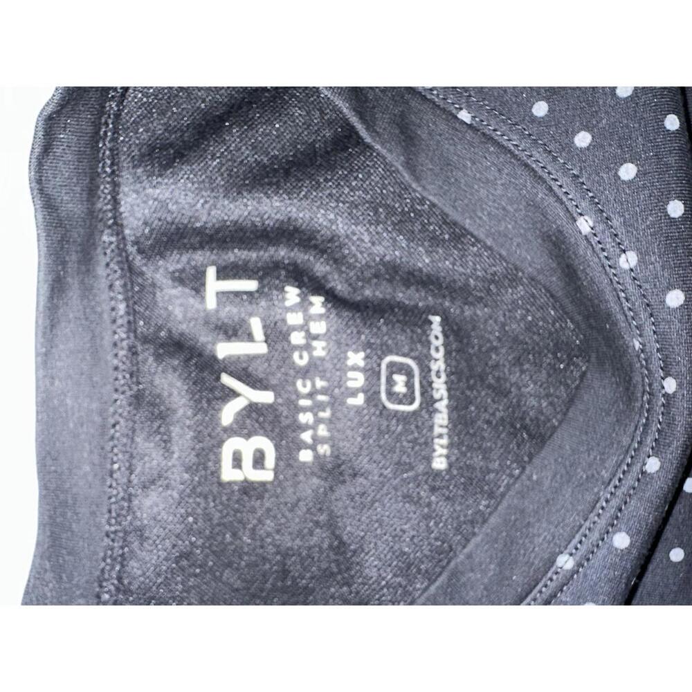 BYLT Basic Crew Split Hem Lux Men's Activewear T-… - image 2